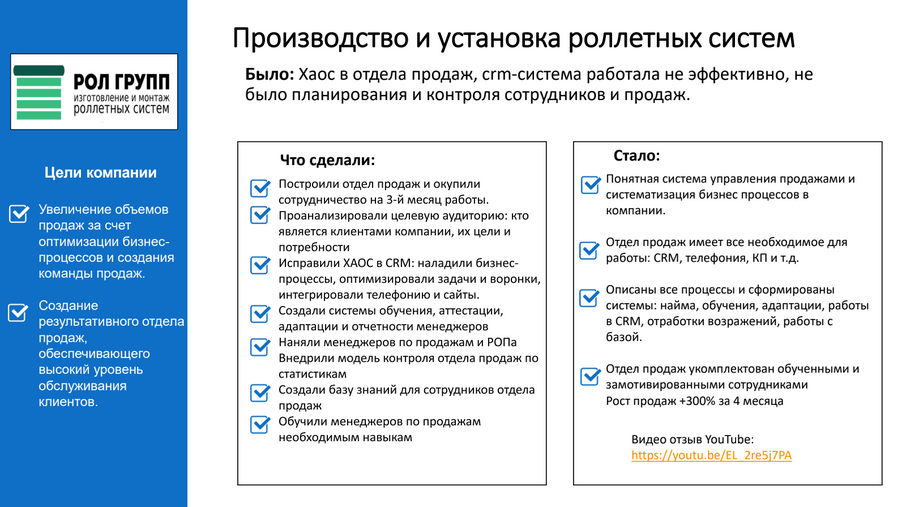 +300% за 4 месяца